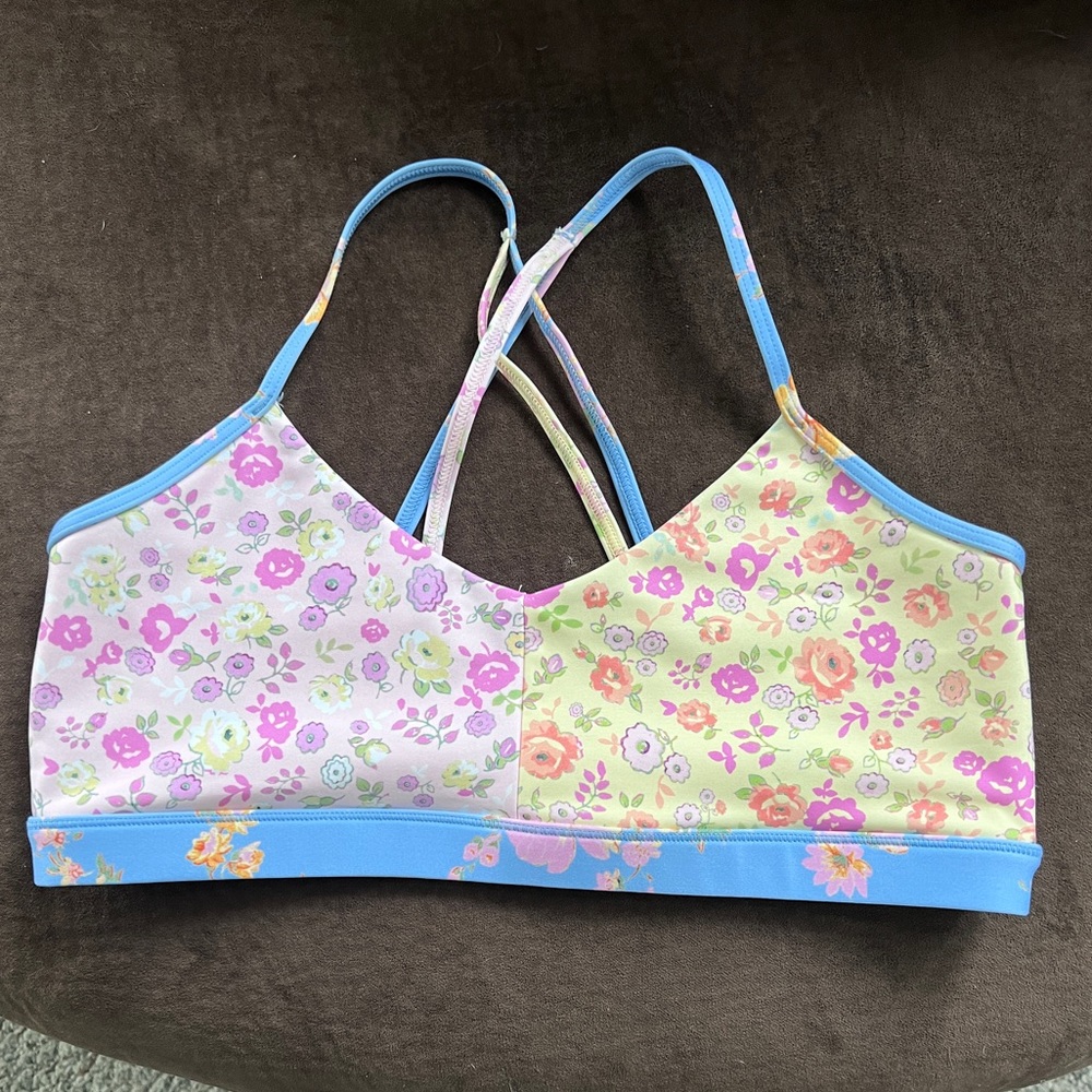 Love Shack Fancy x Bandier sports bra